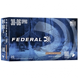 Federal 30-06 180GR HI-SHOK SP