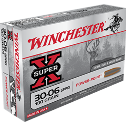 Winchester 30-06 180GR POWER POINT