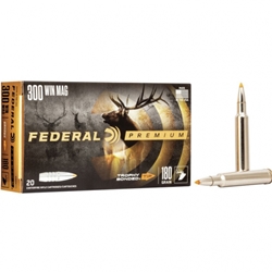 Federal 300 WIN MAG 180GR TROPHY BONDED TIP