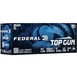 Federal 12GA TOP GUN 2.75" 1 1/8OZ #8 TARGET LOAD 100 PACK