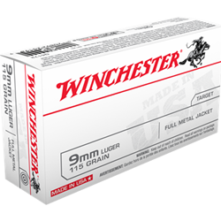 Winchester 9MM 115GR FMJ