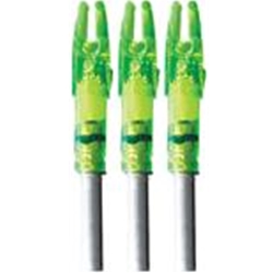 Lumenok GT 6.5MM ARROW NOCKS GREEN 3PK