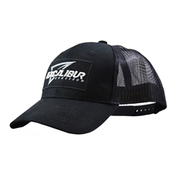 Excalibur Baseball Hat-Mesh Back, Black