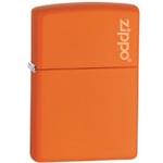 Orange Matte with Zippo logo